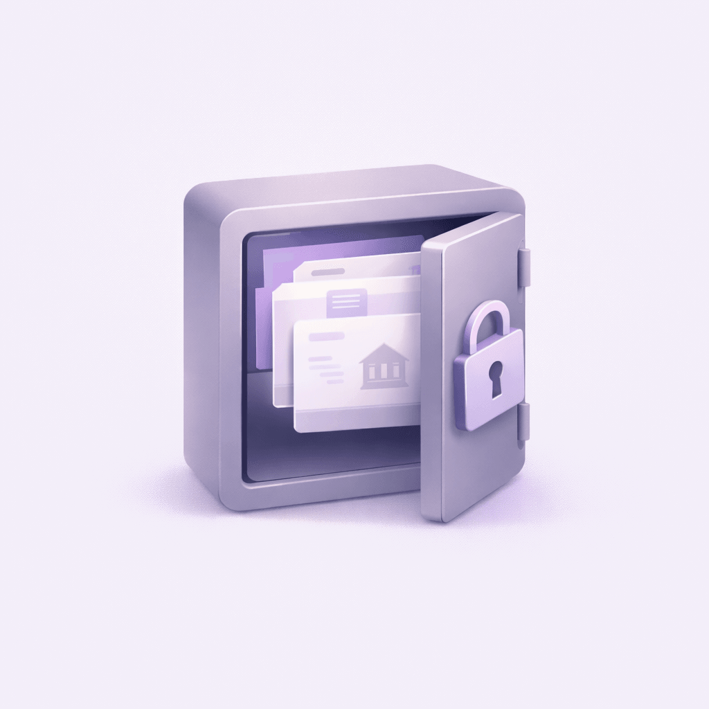 SecureVault - System of record illustration