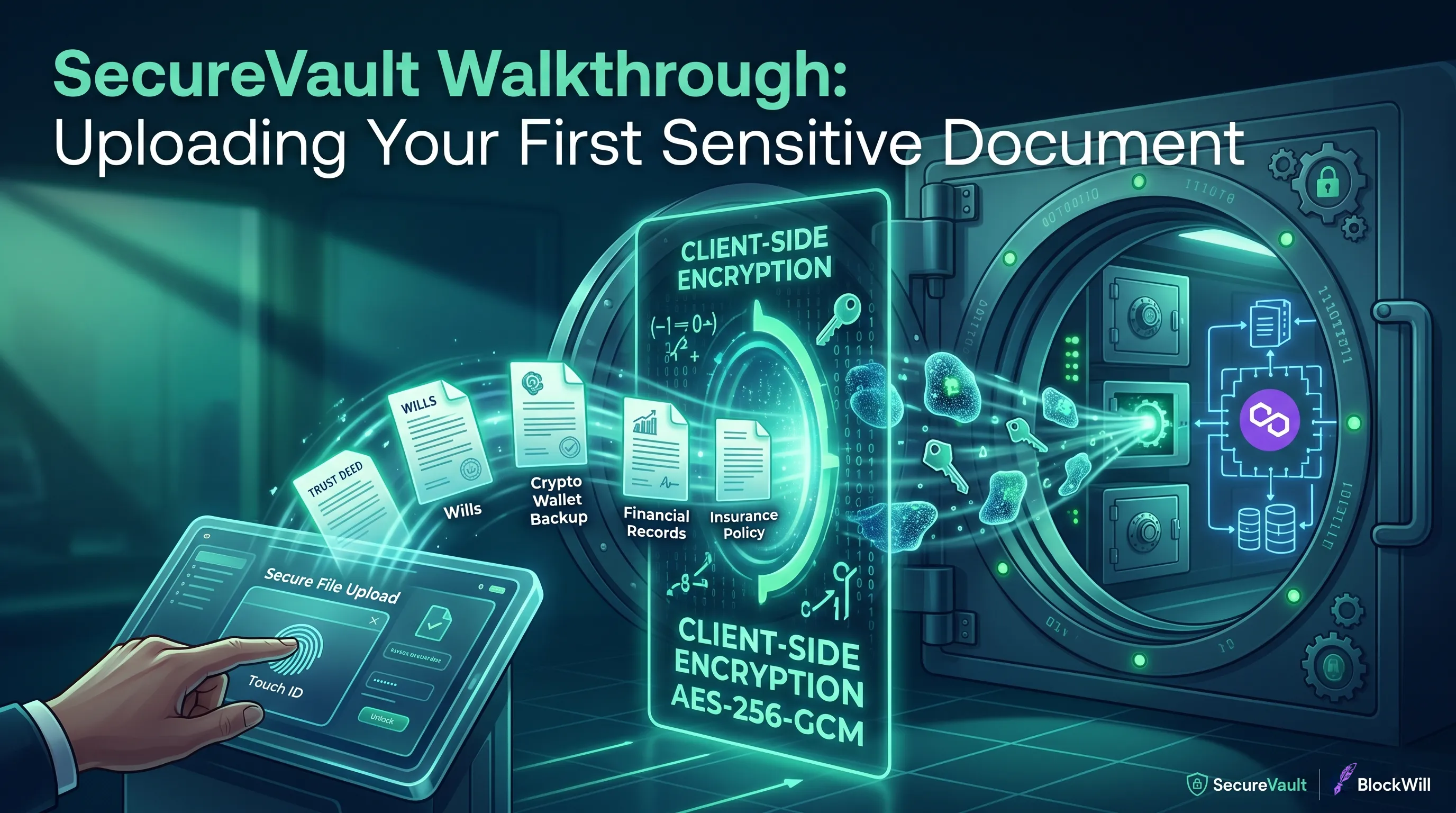 SecureVault Walkthrough: Uploading Your First Sensitive Document